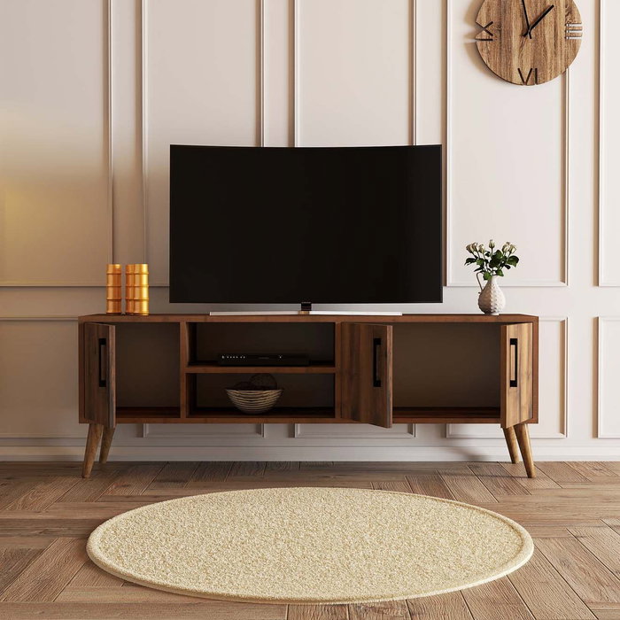 Hanah Home Soporte TV 1582 150 cm Nogal